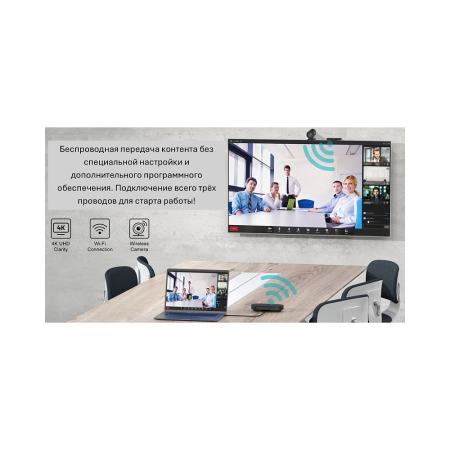 Linkvil CA400, беспроводной комплект для ВКС и презентаций